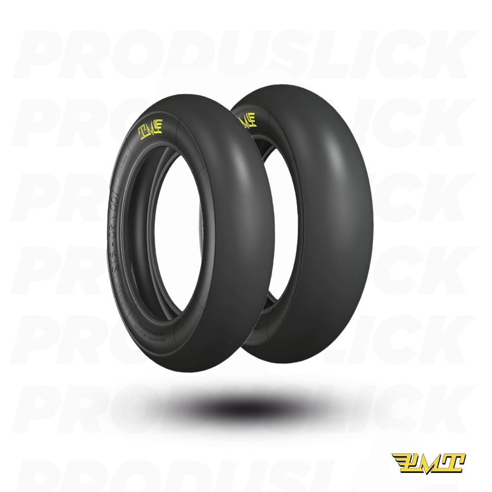 Pneu Slick - PMT M (Medium) - 12" - Paire