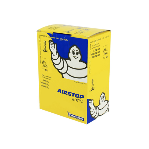 Chambre à air Michelin Airstop 17 ME pour pneu avant 17 pouces - ProDuSlick