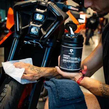 Pack lingettes & Microfibre - Shine